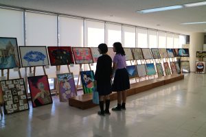 美術部の展示