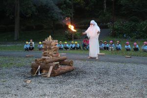 火の神様登場