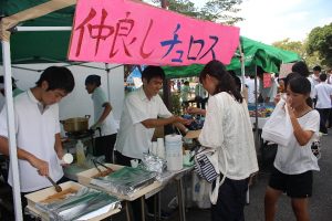 クラス企画 模擬店の様子