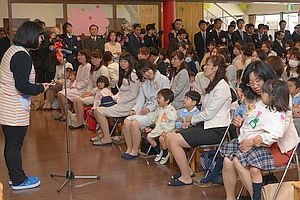 桜井幼稚園 入園式の模様